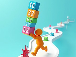 【Cube Stack 2048】ゲームをプレイする