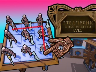 Play Steampunk Merge To Battle