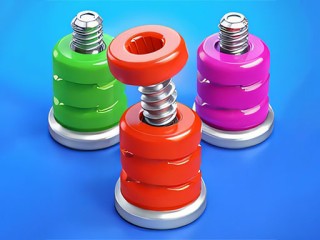 【Nuts & Bolts Sort: Color Puzzle】ゲームをプレイする