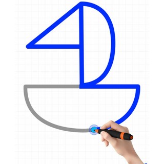 Play Single Line Puzzle Drawing Thumbnail