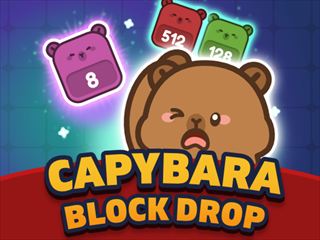 Play Capybara Block Drop Thumbnail