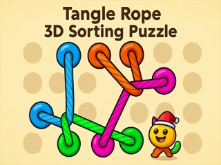 Play Hazel Tangle Rope 3D: Sorting Puzzle