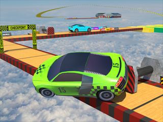 【Real Impossible Sky Tracks Car Driving】ゲームをプレイする