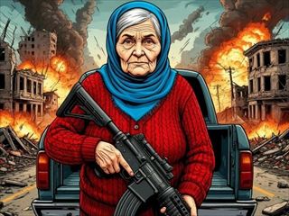 Play Grandma with machine-gun: Apocalypsis