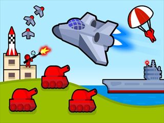 Play Bomber Plane: 2D Air Strike