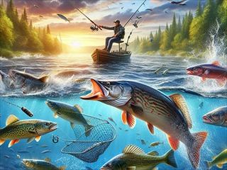【Fishing the Russian Way】ゲームをプレイする