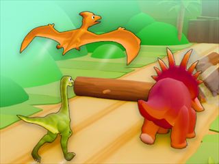 カジュアルゲーム【Dinosaur Shifting Run】ゲームのサムネイル画像