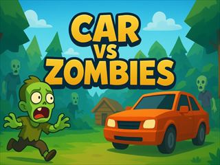 カジュアル レース ドライブ[Car Vs Zombies]ゲームのサムネイル画像