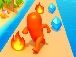 カジュアル[Hero Transform Run]ゲームのサムネイル画像