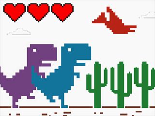 カジュアル シミュレーション[Dino Game]ゲームのサムネイル画像