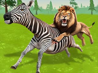 アドベンチャー シミュレーション[Lion Family Sim Online]ゲームのサムネイル画像