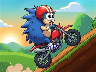 Adventure Racing Driving [Blue Hedgehog Hill Dash Ride] Games Thumbnail