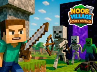 Strategy [Noob Village Tower Defense] Games Thumbnail