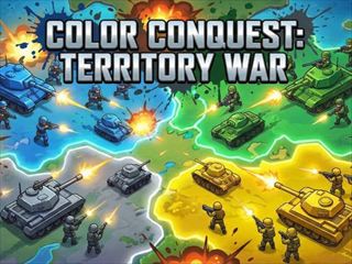 Battle Strategy [Color Conquest: Territory War] Games Thumbnail