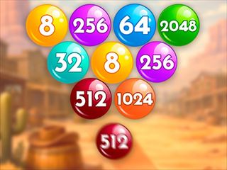 無料バブルシューター【Number Bubble Shooter Wild West】サムネイル