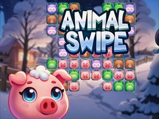 マッチ3[Animal Swipe]ゲームのサムネイル画像