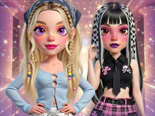 Dress-up [Sid & Ginny Y2K Glam Clash] Games Thumbnail