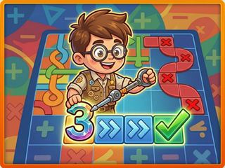 無料パズル クイズ【Math Master】サムネイル
