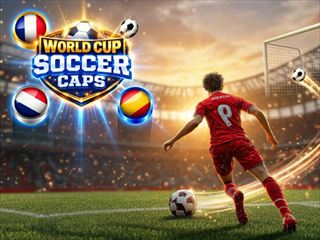 無料フットボール カジュアル【World Cup Soccer Caps】サムネイル