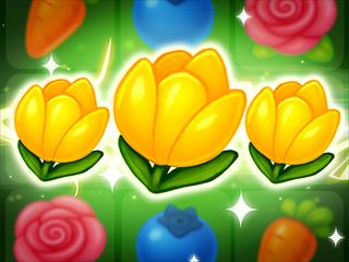 無料マッチ3【Match Dream Garden】サムネイル