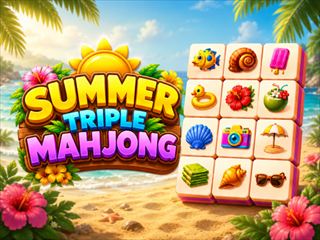 【Summer Triple Mahjong】無料オンラインゲーム