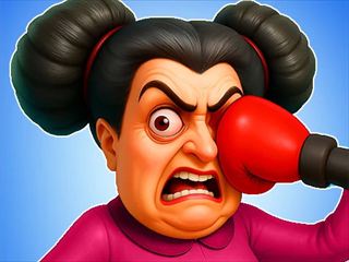 [Crazy Aunty : Slap & Punch] free online games