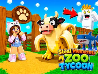 【Steal Memerot: Zoo Tycoon】無料オンラインゲーム