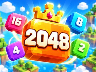 【2048 Voxel Worlds】無料オンラインゲーム