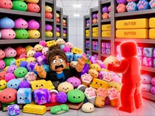 【Clean the Squishes! ASMR Sorting Obby】無料オンラインゲーム