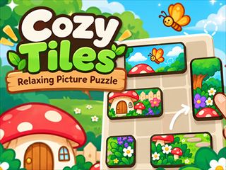 [Cozy Tiles – Relaxing Picture Puzzle] 無料オンラインゲーム