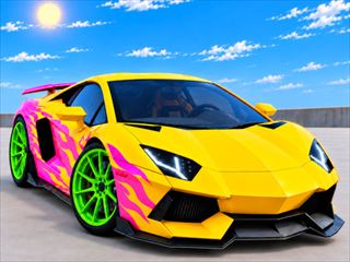 【Hyper Cars Stunt Racing】無料オンラインゲーム