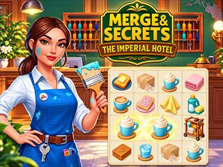 【Merge & Secrets: The Imperial Hotel】無料オンラインゲーム