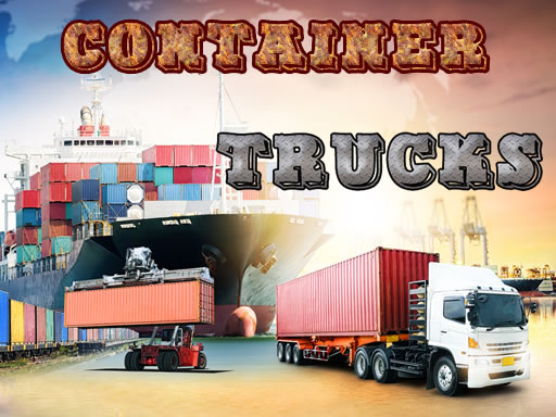 Play Container Trucks Jigsaw Thumbnail