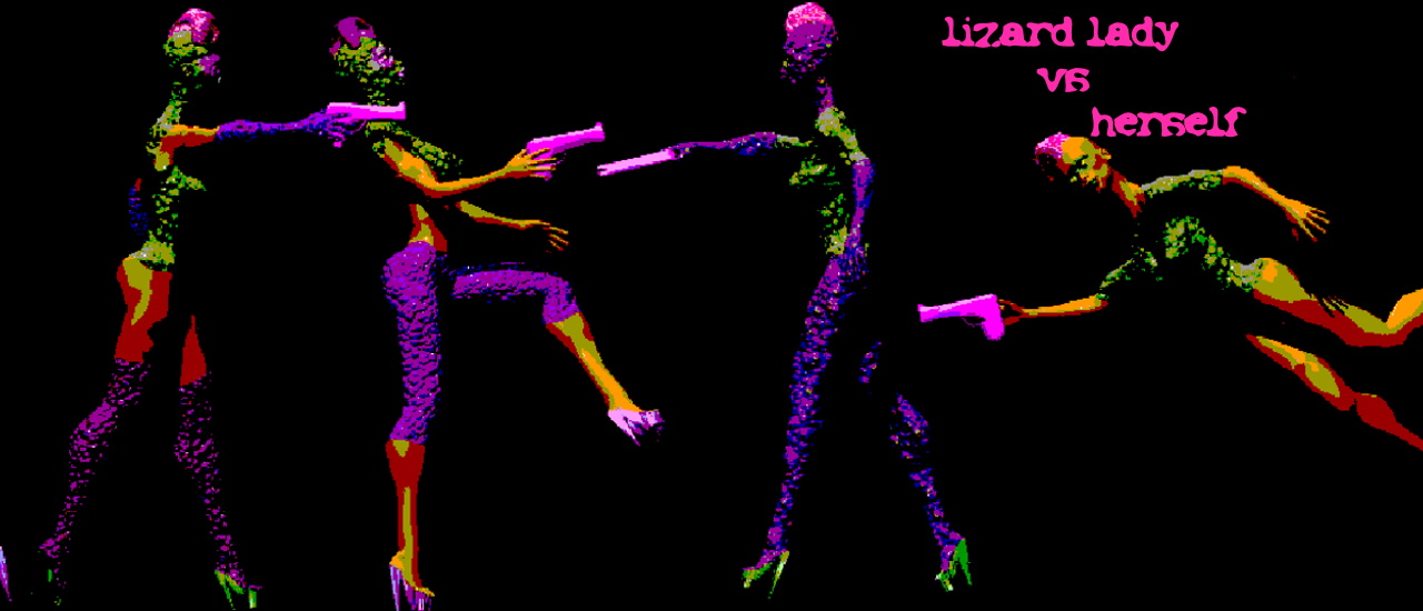 Play Lizard Lady vs Herself Thumbnail