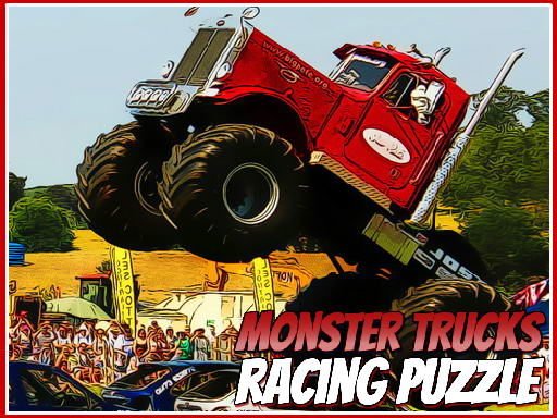 【Monster Trucks Racing Puzzle】ゲームをプレイする
