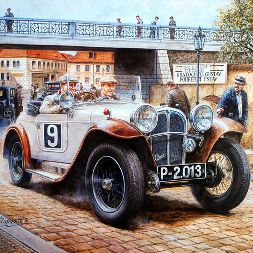 【Painting Vintage Cars Jigsaw Puzzle 2】ゲームをプレイする