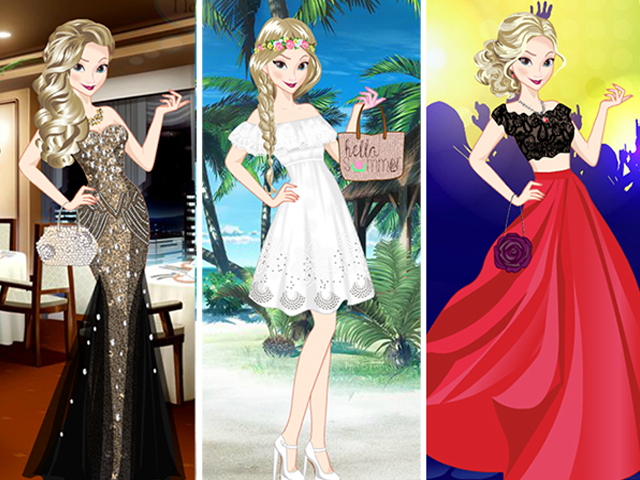 Play Princess On Vacation