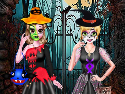 Play Sister S Halloween Dresses Thumbnail