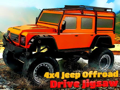 【4x4 Jeep Offroad Drive Jigsaw】ゲームをプレイする