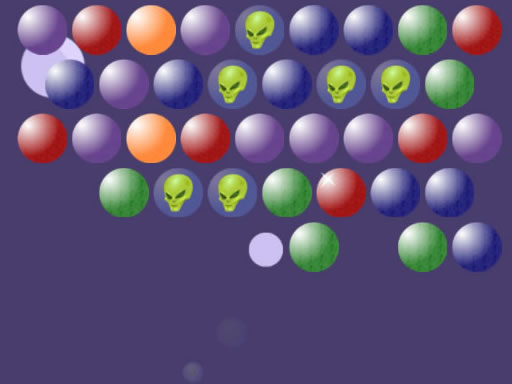 バブルゲーム【Aliens Bubble Shooter】ゲームのサムネイル画像