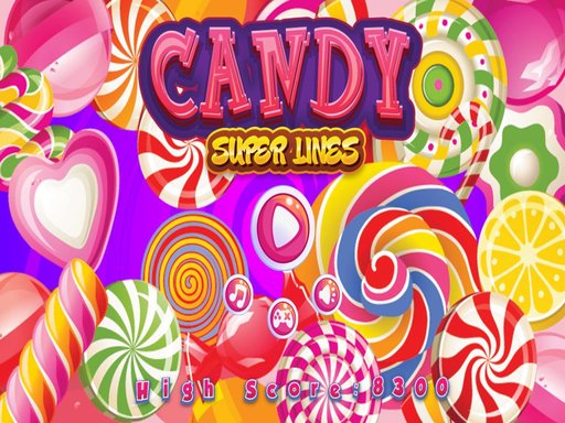 【Candy Super Lines】ゲームをプレイする