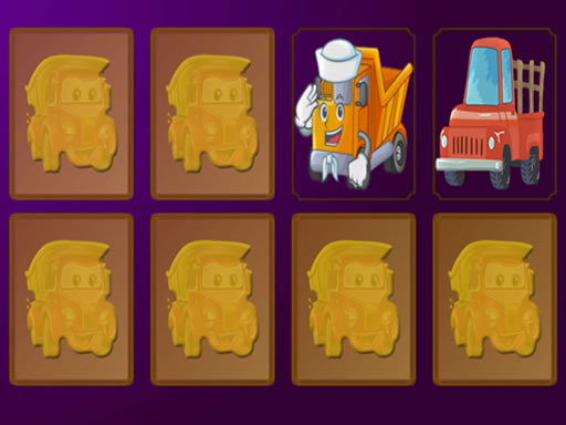 【Cartoon Trucks Memory】ゲームをプレイする