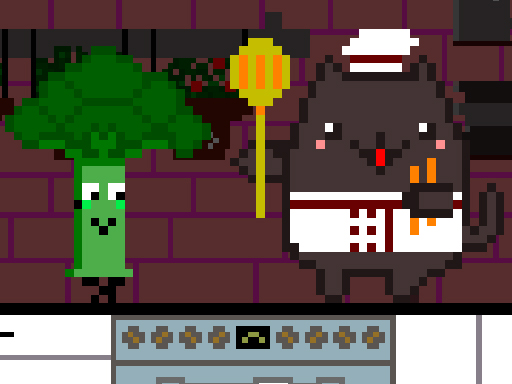 【Cat Chef and Broccoli】ゲームをプレイする
