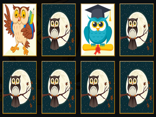 【Cute Owl Memory】ゲームをプレイする