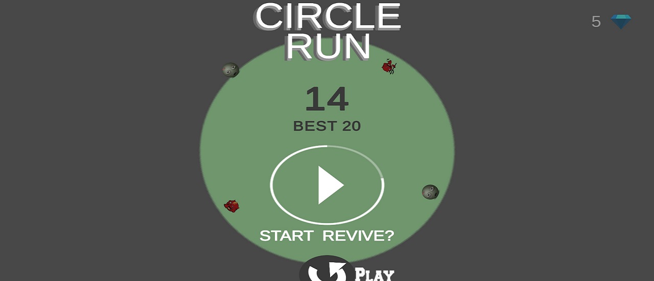 Play Emoji Circle Run