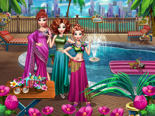 Play Girls Pool Party Thumbnail