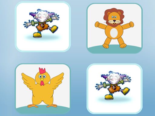 【Happy Animals Memory Game】ゲームをプレイする