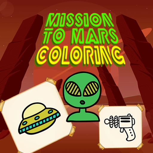 【Mission to Mars Coloring】ゲームをプレイする