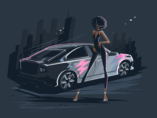 Play Old And New Cars Coloring