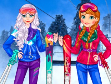 【Princesses At Ski】ゲームをプレイする